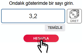 Hesapla Butonu Tekli