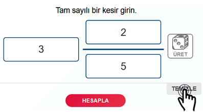 Temizle butonu Çıkarma