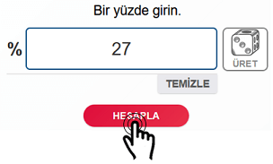 Hesapla Butonu Tekli