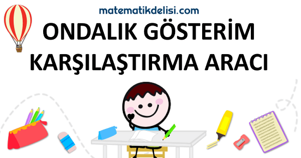 Ondalık gösterimi karşılaştırma konusuna git
