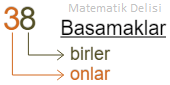 2 basamaklı sayıların basamakları örnek 2