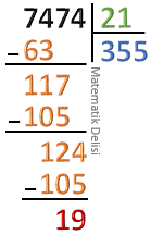 3 veya 4 basamaklı bölü 2 basamaklı bölme örnekleri 22