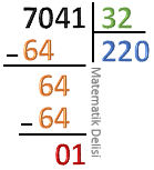 3 veya 4 basamaklı bölü 2 basamaklı bölme örnekleri 25