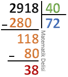 3 veya 4 basamaklı bölü 2 basamaklı bölme örnekleri 26