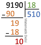 3 veya 4 basamaklı bölü 2 basamaklı bölme örnekleri 43