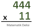 Doğal sayılarda çarpma alıştırma 7