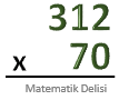 3 basamaklı x 2 basamaklı