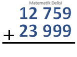 Eldeli Toplama İşlemi alıştırma 8