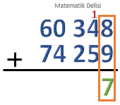 Eldeli Toplama İşlemi Kural 1