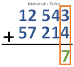 Toplama İşlemi Örneği