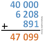 3'lü, 4'lü ve 5'li toplama örnekleri 1