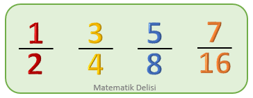 Kesir sıralama test 2