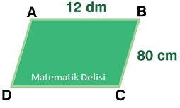 Paralelkenarın çevresi test