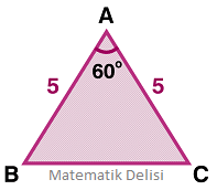 Eşkenar üçgen test sorusu