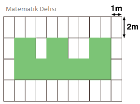 Taralı alan-test