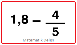 Kesir ondalık gösterim dönüşümü test 5