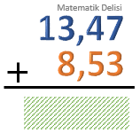 Ondalık gösterim toplama ve çıkarma test 22