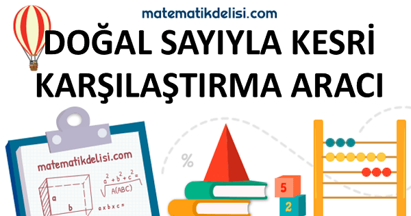 Doğal sayı ile kesir karşılaştırma konusuna git