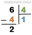 6 bölü 4