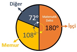 Daire Grafiği Memur Örneği