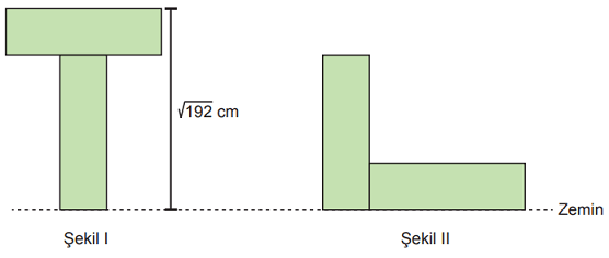 LGS dikdörtgen kesme sorusu 2