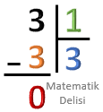 3 bölü 1