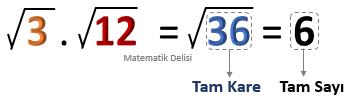 Tam kare sayının karekökü