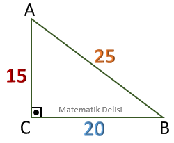 15-20-25 üçgeni