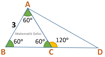 Kenar uzunluklarına göre üçgenler örnek çözümü 1