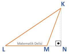 Geniş üçgenin alanı