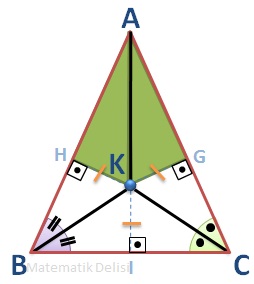 Açıortayların kesişimi-eş üçgenler